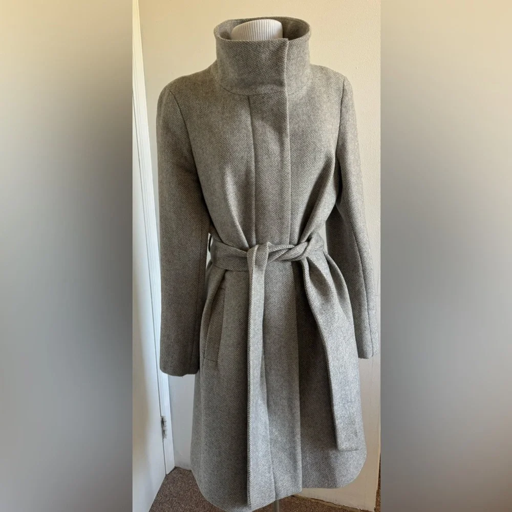 LAUREN by Ralph Lauren Gray Zipper Jacket - Picture 3 of 17